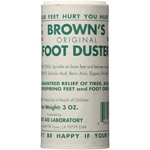 Brown's Foot Duster